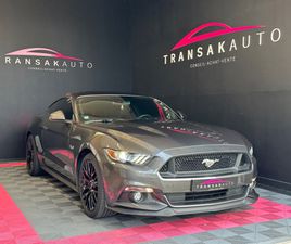FORD MUSTANG FASTBACK GT V8 5.0 421 BVA / LIGNE MILTEK QUAD / SIÈGES CHAUFF + VENTIL / CAR PLAY / PACK GT PREMIUM