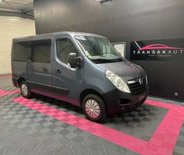 OPEL MOVANO 2,3 CDTI 125 CV BI-TURBO START/STOP COMBI L1H1 + TPMR HANDICAP + RAMPE ELECTRIQUE + BOITE AUTO + 4 PLACES + 1 FAUTEUIL