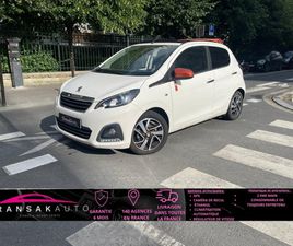 PEUGEOT 108 1.2 82CH BVM5 ROLAND GARROS TOP! / BOITIER ÉTHANOL/ GARANTIE 6 MOIS