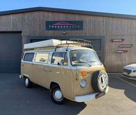VOLKSWAGEN COMBI T2 VOLKSWAGEN COMBI T2 1.6 50 CV AMÉNAGÉ + FRANÇAIS + TENTE DE TOIT + FRIGO + PANNEAUX SOLAIRES + ROUE DE SECOURS