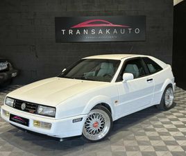 VOLKSWAGEN CORRADO 16S 1.8I **CG COLLECTION/MOTEUR-FAISCEAU-SUSPENSION REFAIT**