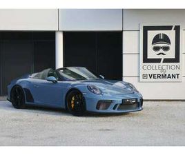 PORSCHE 911 991 SPEEDSTER SPEEDSTER - RARE PTS - 1 OWNER - BELGIAN DELIVERED