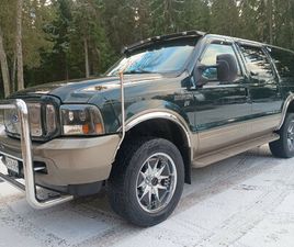 FORD EXCURSION LIMITED 4X4 * ALVILLINEN *