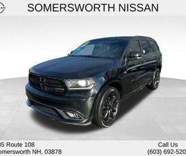 DODGE DURANGO 2018 DODGE DURANGO GT