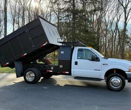 2002 FORD F550 7.3L DIESEL L-PACK LANDSCAPE DUMP BODY LOW MILES