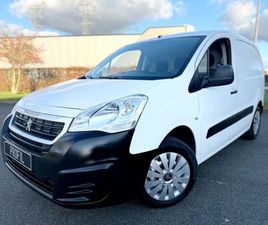 PEUGEOT PARTNER 1.6L HDI 100 PREMIUM 3PLACES/1°MAIN/TEL/REGUL/RADAR/PLD/PACK CLIM