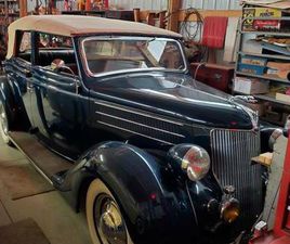 1936 FORD 4 DOOR CONVERTIBLE.