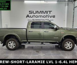 RAM TRUCKS RAM 2500 CREW CAB 2021 RAM 2500 LARAMIE CREW CAB 4X4 6'4' BOX
