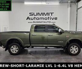 USED 2021 RAM 2500 LARAMIE CREW CAB 4X4 6’4’ BOX