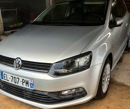 VOLKSWAGEN POLO POLO 1.4 TDI 75 CH 2017 GPS TEL USB CAR PLAY SUIVI COMPLET A JOUR