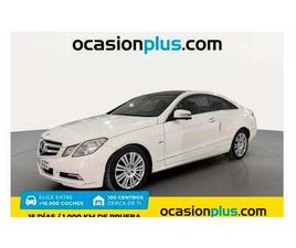 MERCEDES CLASSE E COUPE E 220 MERCEDES-BENZ CLASE E COUPÉ 220CDI BE