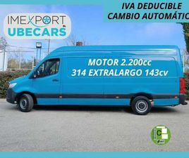MERCEDES SPRINTER MERCEDES-BENZ SPRINTER 314 CDI LARGO L 3.5T T. ALTO