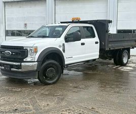 FORD F-550 2020 XL CABINE 6 PLACES 4RM 203 PO DCE DE 84 PO DOMPEUR ACIER 11 PI A