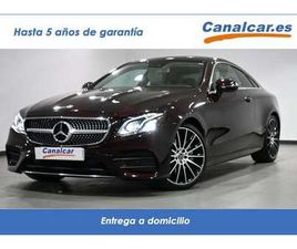 MERCEDES CLASSE E E 220 MERCEDES-BENZ CLASE E 220D 9G-TRONIC