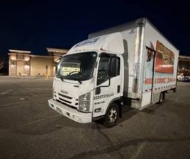 2016 ISUZU NPR 26 FT BOX TRUCK WITH A MAXON LIFT GATE