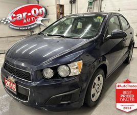 USED 2015 CHEVROLET SONIC AUTOAMTIC | ONLY 92,000KMS | BLUETOOTH | CD PLAYER