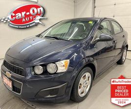 CHEVROLET SONIC USED 2015 CHEVROLET SONIC AUTOMATIC | ONLY 92,000KMS | BLUETOOTH | CERTIFIED