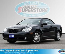 CHRYSLER SEBRING CABRIOLET USED 2008 CHRYSLER SEBRING TOURING CONVERTIBLE ~POWER SEAT ~ALLOY WHEELS ~A/C
