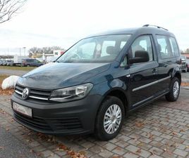 VOLKSWAGEN CADDY 2.0 TDI AHK/TEMPOMAT/KLIMA/TÜV NEU