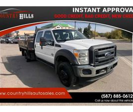 FORD F 550 2012 FORD F-550 XL FLATDECK DIESEL