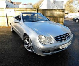 MERCEDES CLK CABRIOLET CLK 200 MERCEDES-BENZ CLK 1.8 CLK200 KOMPRESSOR AVANTGARDE 2 DR