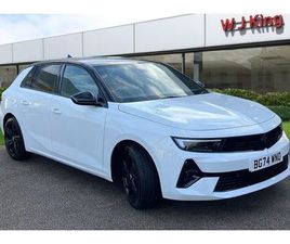 VAUXHALL ASTRA VAUXHALL ASTRA 1.2 TURBO GS HATCHBACK 5DR PETROL MANUAL EURO 6 (START/STOP) (130 PS)