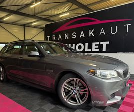 BMW SERIE 5 TOURING 518 BMW SERIE 5 TOURING F11 LCI 518D 150 CH M SPORT A AVEC CARNET BMW COMPLET + CAMÉRA + ATTELAGE ÉLECTRIQUE