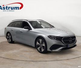 MERCEDES CLASSE E E 300 300 E T A * AMG LINE / DISTRONIC / KOUKKU / NAVI / 2 X RENKAAT JA VANTEET / HUIPPUSIISTI! * *** KORKO 2,99 %