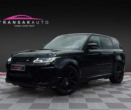 LAND ROVER RANGE ROVER SPORT SVR CARBON EDITION V8 SUPERCHARGED 5.0L 575 CV - ENTRETIEN COMPLET