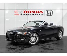 AUDI A5 2015 PROGRESSIV + S LINE + CONVERTIBLE + QUATTRO + BLUETOOTH + WOW