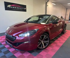 PEUGEOT RCZ PEUGEOT RCZ 2.0 HDI 160 CV GT LINE ** ENTRETIEN COMPLET PEUGEOT SUR CARNET ** - GARANTIE