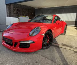 PORSCHE 911 CARRERA COUPE GTS 3.8L 430 CV ~ TOIT OUVRANT ~ CHASSIS SPORT + ~ PACK CHRONO ~ CARNET PORSCHE