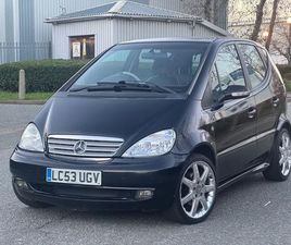 MERCEDES-BENZ A-CLASS 2.1 A210 EVOLUTION SWB HATCHBACK 5DR PETROL AUTOMATIC (197 G/KM, 140 BHP)