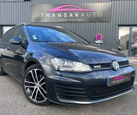 VOLKSWAGEN GOLF SW GTD VOLKSWAGEN GOLF SW GTD 2.0 TDI 184CH *ATTELAGE*