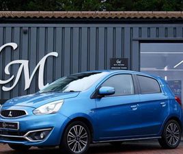 2017 MITSUBISHI MIRAGE 1.2 MIRAGE JURO 5DR HATCHBACK PETROL MANUAL