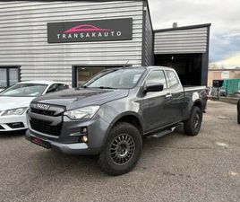 ISUZU D-MAX N60 BB SPACE CAB 1.9 164 CH 4X4 - GTIE ISUZU + 4 ROUES - ATTELAGE - CARPLAY - CAMÉRA