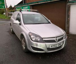 VAUXHALL ASTRAVAN 2012 VAUXHALL ASTRA VAN SPORTIVE 1.7 CDTI 125 BHP 6 SPEED PANEL VAN NO VAT TO PAY CAR DERIVED VAN...
