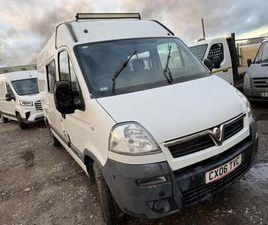 VAUXHALL MOVANO 2006 VAUXHALL MOVANO MOVANO 3500 CDTI MWB CAMPER DIESEL MANUAL