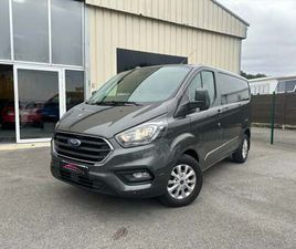 FORD TRANSIT CUSTOM FOURGON 300 L1H1 2.0 ECOBLUE 130 LIMITED / CAMERA DE RECUL / ECLAIRAGE RENFORCE / SIEGES CHAUFFANTS