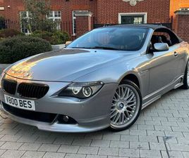 BMW SERIE 6 CABRIO 645 BMW, 6 SERIES, CONVERTIBLE, 2004, OTHER, 4398 (CC), 2 DOORS