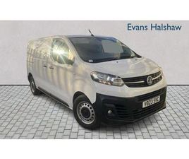 VAUXHALL VIVARO 2023 VAUXHALL VIVARO 2900 1.5D 100PS PRIME H1 VAN PANEL VAN DIESEL MANUAL