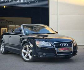 AUDI A4 CABRIOLET 2.0 TDI 140 DPF AMBIENTE / 1ERE MAIN / ORIGINE FRANCAISE