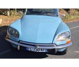 CITROEN DS 1973 CITROEN DS BLEU MANUEL, 5 VITESSES CONDUITE À GAUCHE...