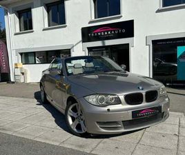 BMW SERIE 1 CABRIO 120 BMW SERIE 1 CABRIOLET E88 120D 177 CH LUXE RADAR / REGULATEUR