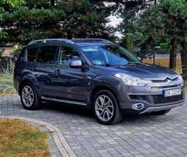 CITROEN C-CROSSER CITROEN C-CROSSER 2.2 HDI BEZWYPADKOWY - SERWIS W ASO DO KOŃCA STRZEBIŃ • OLX.PL
