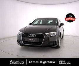 AUDI A3 SPORTBACK 35 TDI S TRONIC BUSINESS DEL 2020 USATA A ROMA