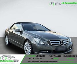MERCEDES CLASSE E CABRIOLET 200 BVA