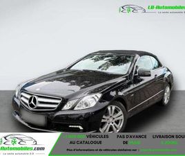 MERCEDES CLASSE E CABRIOLET E 200 MERCEDES CLASSE E CABRIOLET 200 BVA
