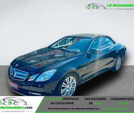 MERCEDES CLASSE E CABRIOLET 220 CDI BVA