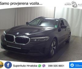 BMW SERIE 5 TOURING 520 BMW 520D TOURING AUT. 190 KS, LED+PARK+GR SJED+MASAŽA, 2020 GOD.